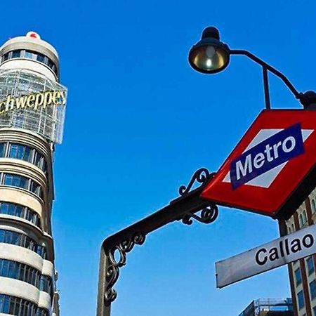 Apartamento Sotano En Gran Via Madri Exterior foto